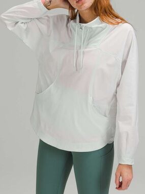 LULULEMON 💥RARE💥Mint Green Lightweight Utility Jacket Pullover